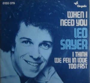 Leo Sayer - When I Need You